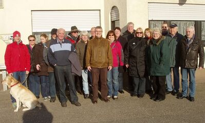 2012 Winterwanderung Gruppenbild